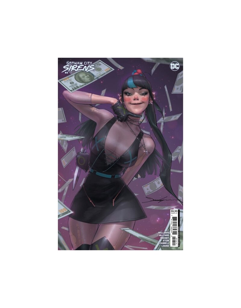 DC COMICS Gotham City Sirens #4 Cover C JeeHyung Lee Card Stock Variant