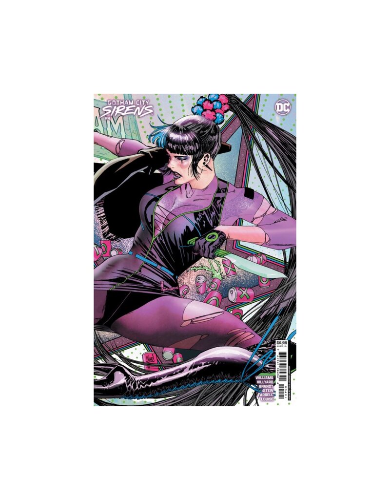 DC COMICS Gotham City Sirens #4 Cover D Guillem March Connecting Card Stock Variant