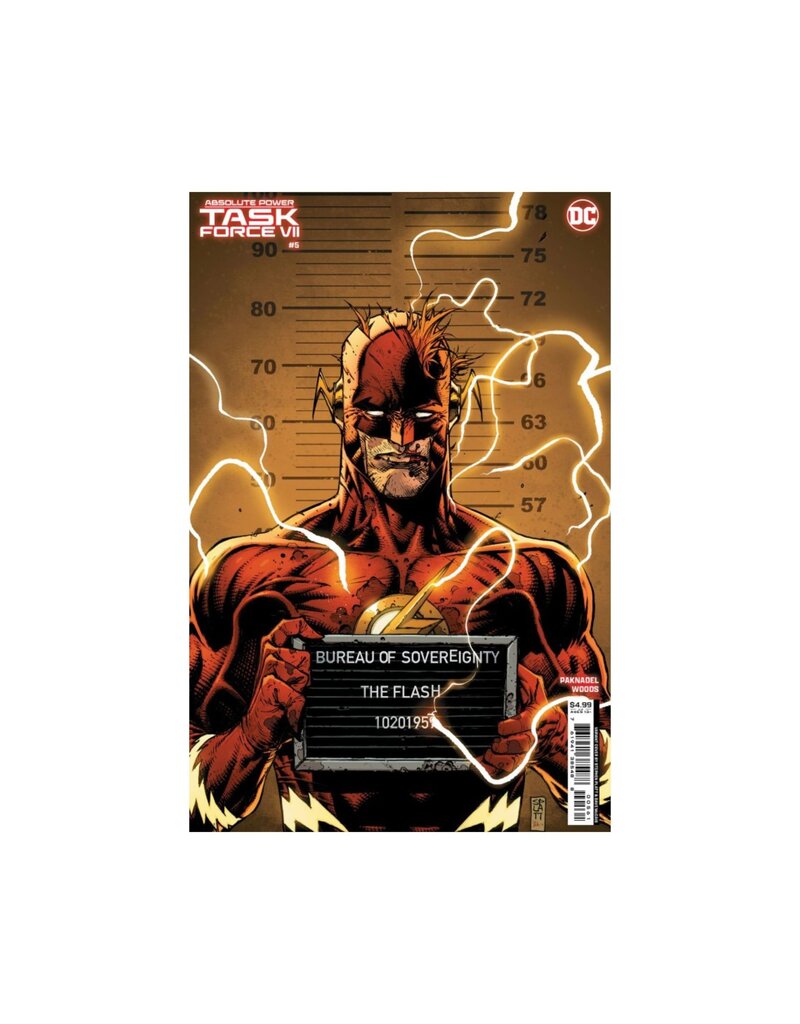 DC COMICS Absolute Power: Task Force VII #5 Cover D Stephen Platt Card Stock Variant