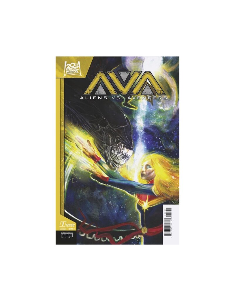 MARVEL PRH Aliens vs. Avengers #1 Zu Orzu Variant