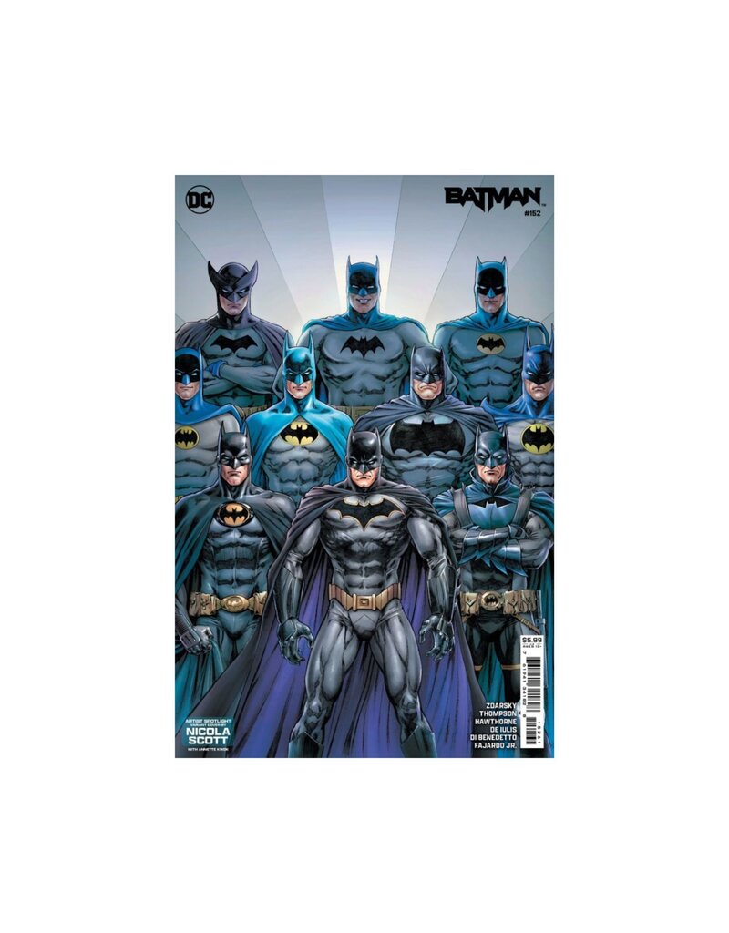 DC COMICS Batman #152 Cover D Nicola Scott Artist Spotlight Card Stock Variant