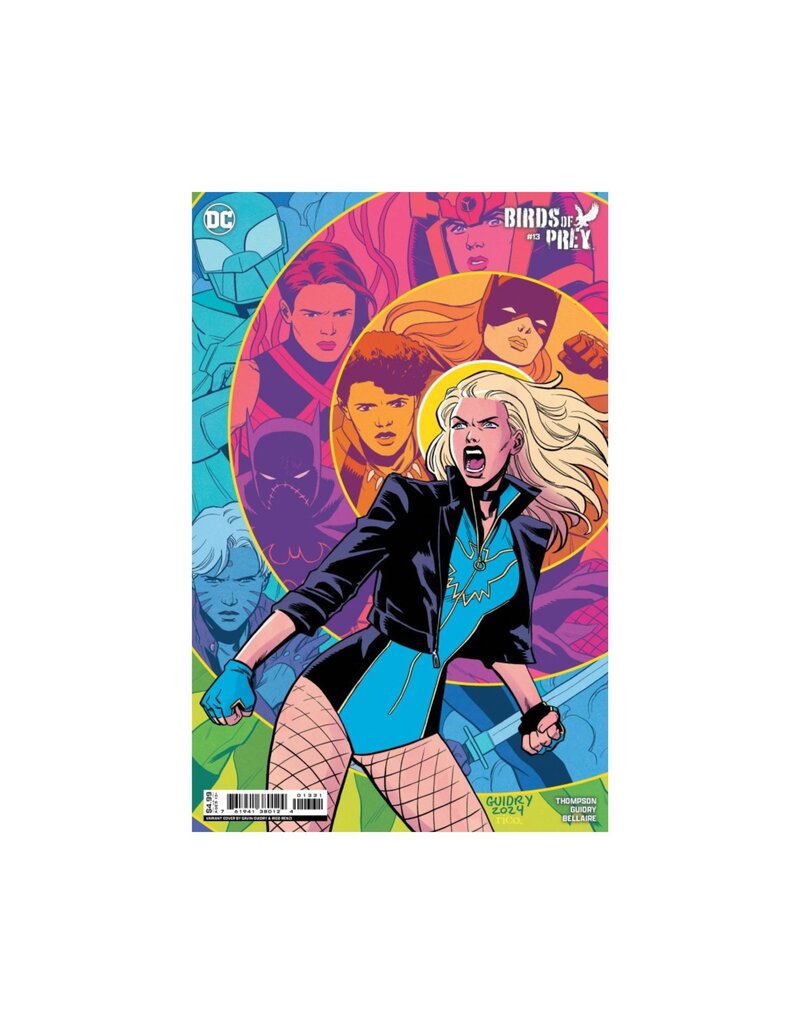 DC COMICS Birds of Prey #13 Cover C Gavin Guidry Card Stock Variant