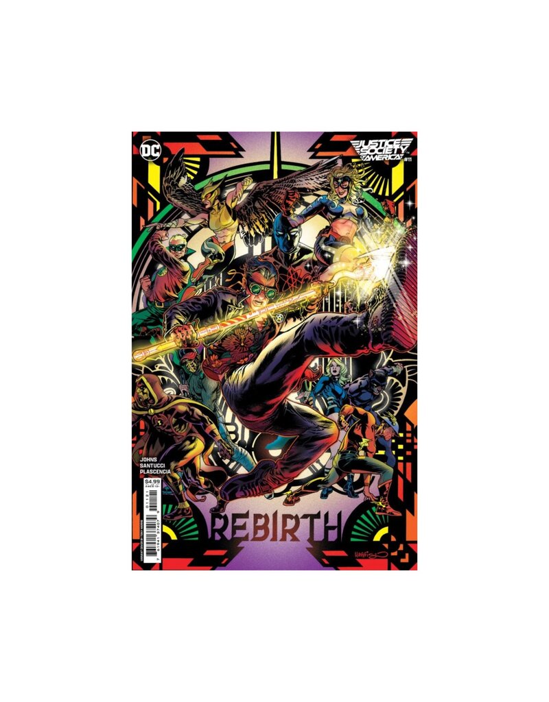 DC COMICS Justice Society of America #11 Cover B Tony Harris Card Stock Variant