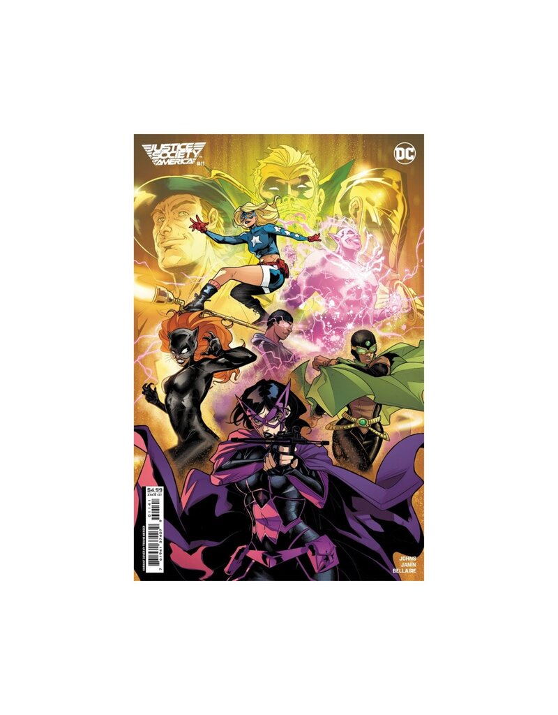 DC COMICS Justice Society of America #11 Cover C Travis Mercer Card Stock Variant