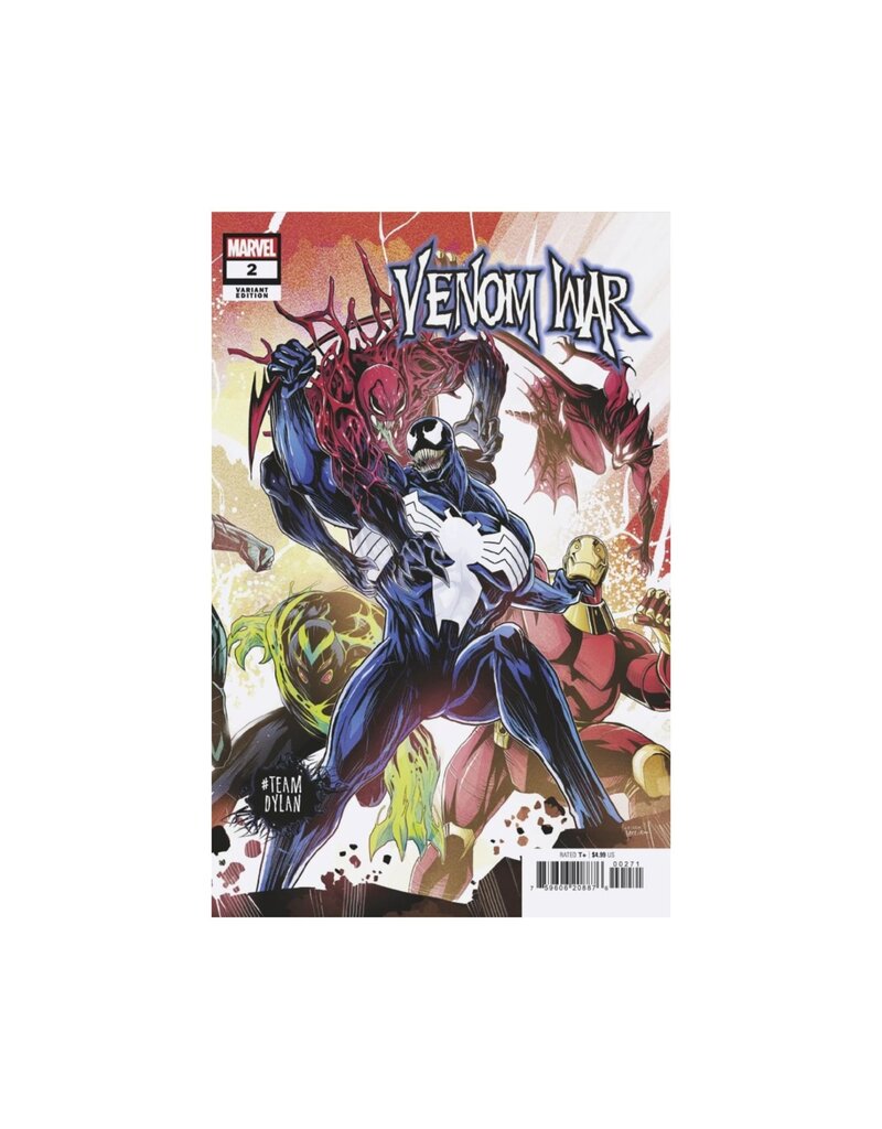 MARVEL PRH Venom War #2 Luciano Vecchio Team Dylan Connecting Variant