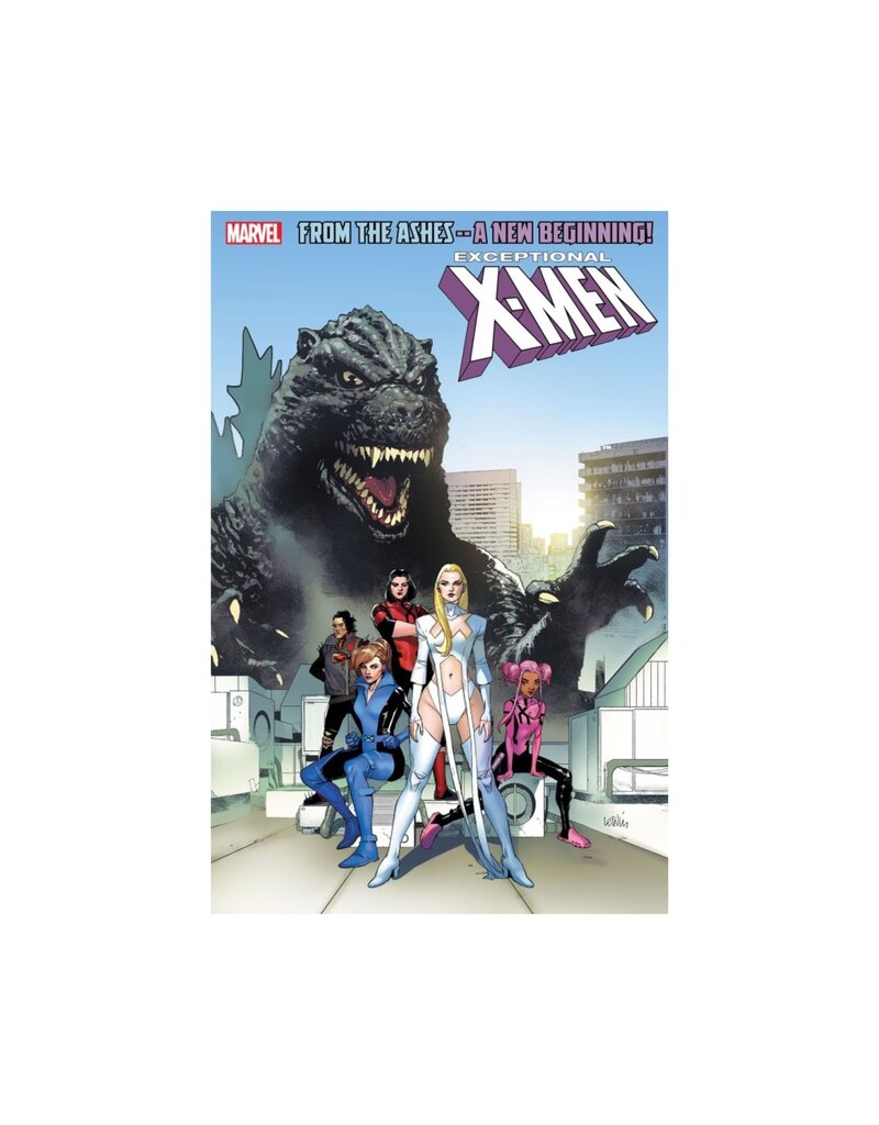 MARVEL PRH Exceptional X-Men #1 Leinil Francis Yu Godzilla Variant