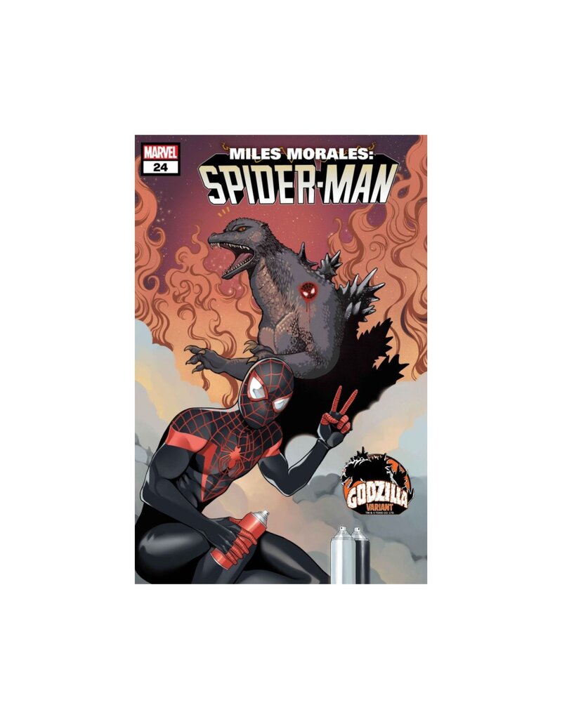 MARVEL PRH Miles Morales: Spider-Man #24 Romy Jones Godzilla Variant
