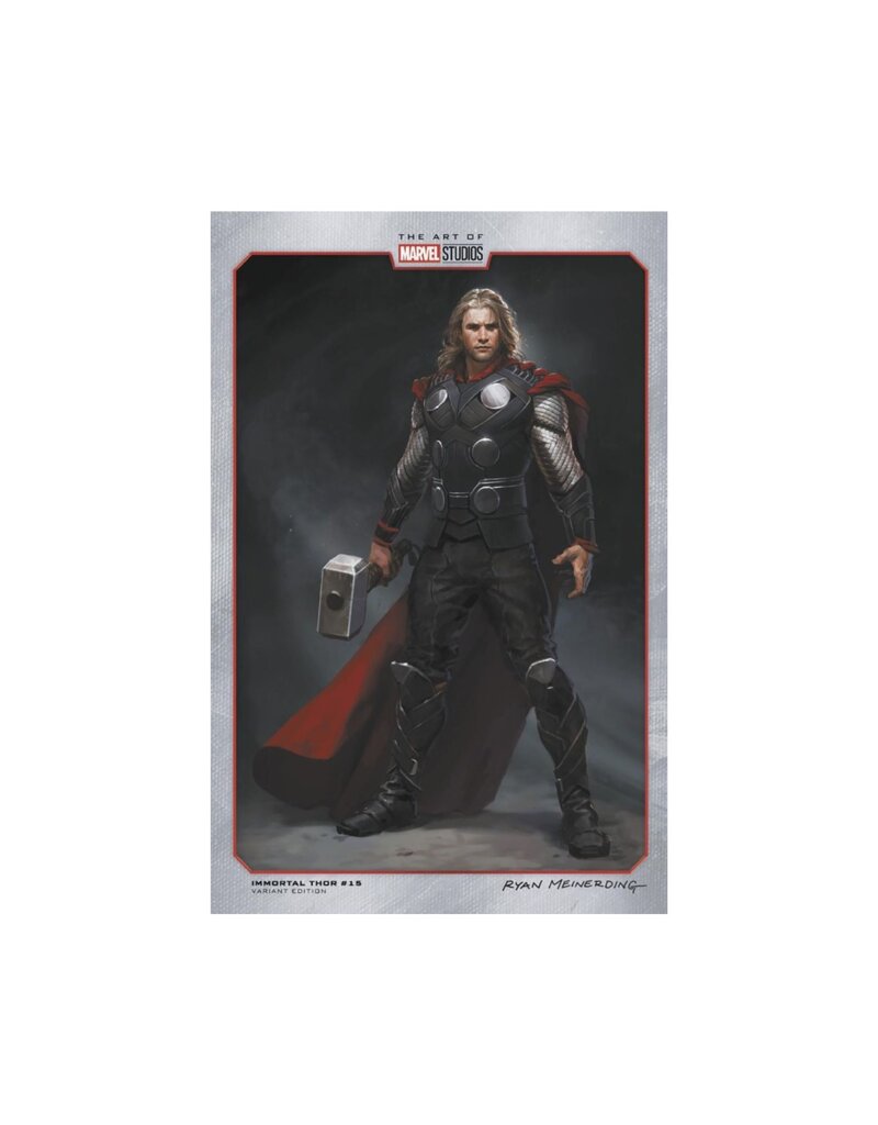 MARVEL PRH The Immortal Thor #15 Ryan Meinerding Marvel Studios Variant
