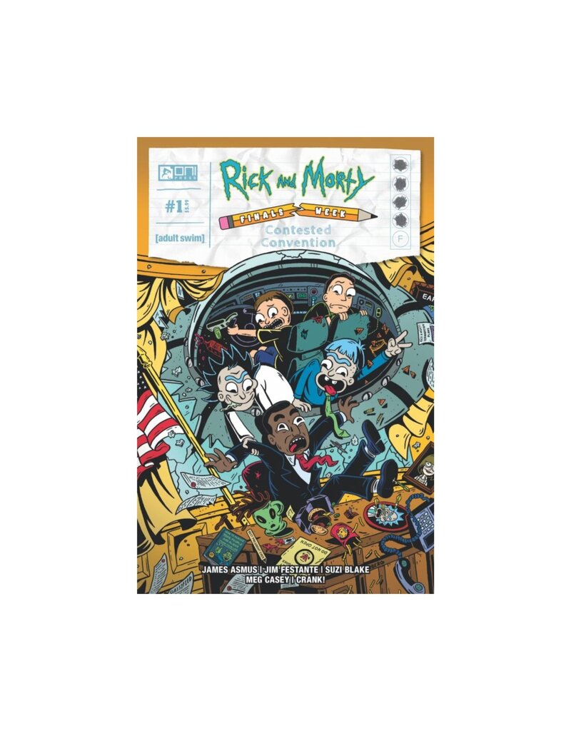 Rick and Morty: Finals Week - Contested Convention #1 Cover B Sam Grinberg Variant