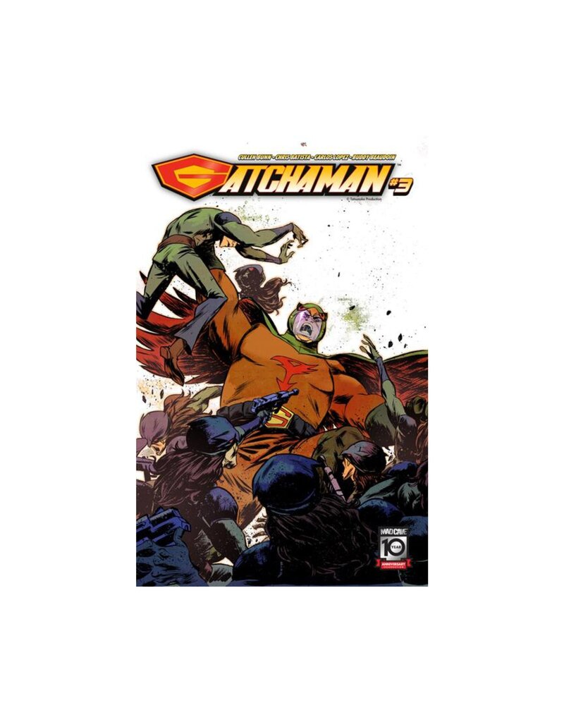 Gatchaman #3 Cover B Sanford Greene Connecting Variant