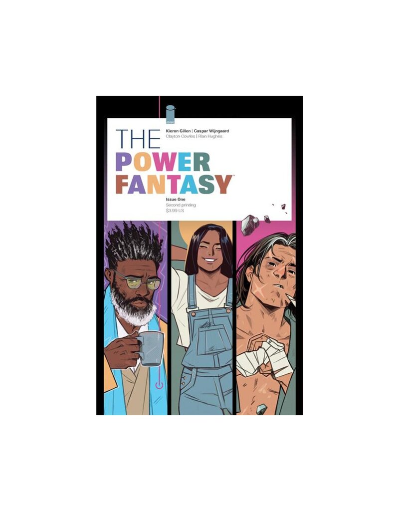 IMAGE COMICS The Power Fantasy #1 2nd Printing Caspar Wijngaard A Variant