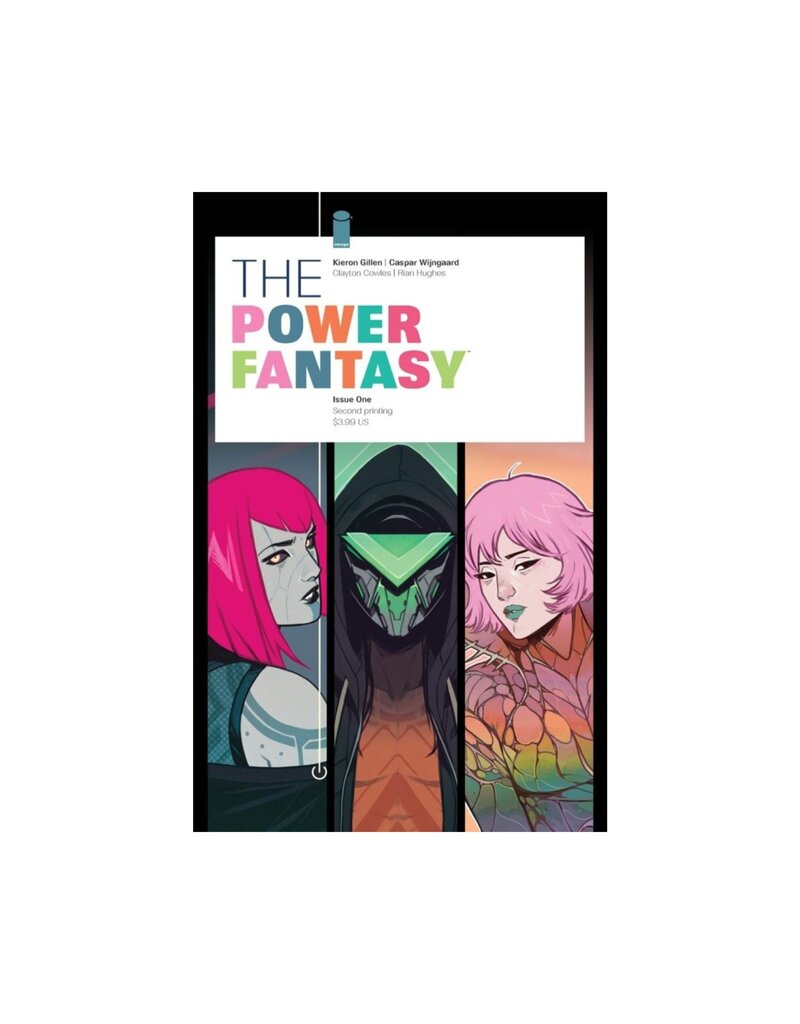 IMAGE COMICS The Power Fantasy #1 2nd Printing Caspar Wijngaard B Variant