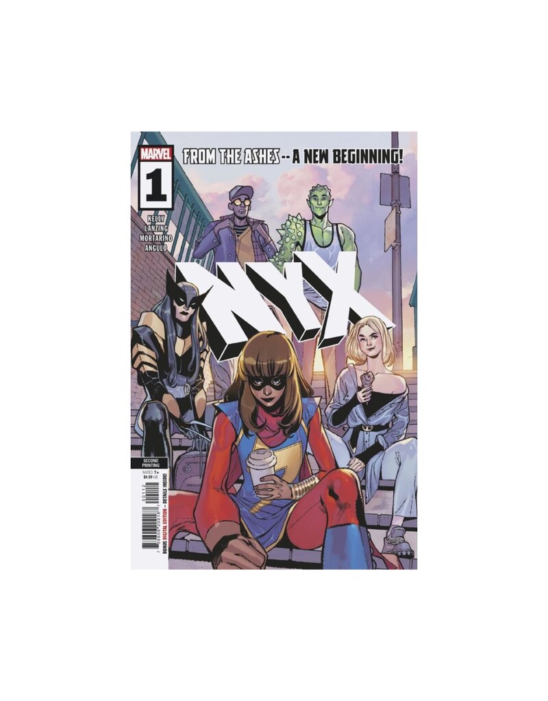 MARVEL PRH NYX #1 2nd Printing Sara Pichelli Variant