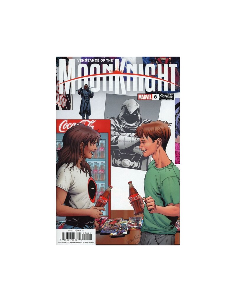 MARVEL PRH Vengeance of the Moon Knight #8 Salvador Larroca Marvel & Coca-Cola Variant