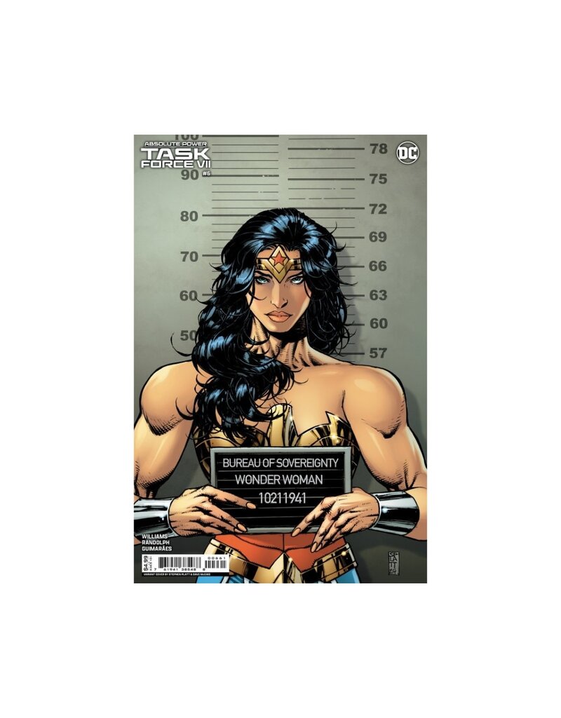 DC COMICS Absolute Power: Task Force VII #6 Cover D Stephen Platt Card Stock Variant