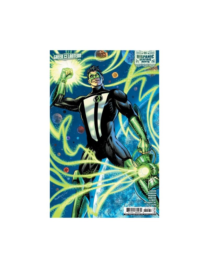 DC COMICS Green Lantern #15 Cover E García-López Hispanic Heritage Month Card Stock Variant