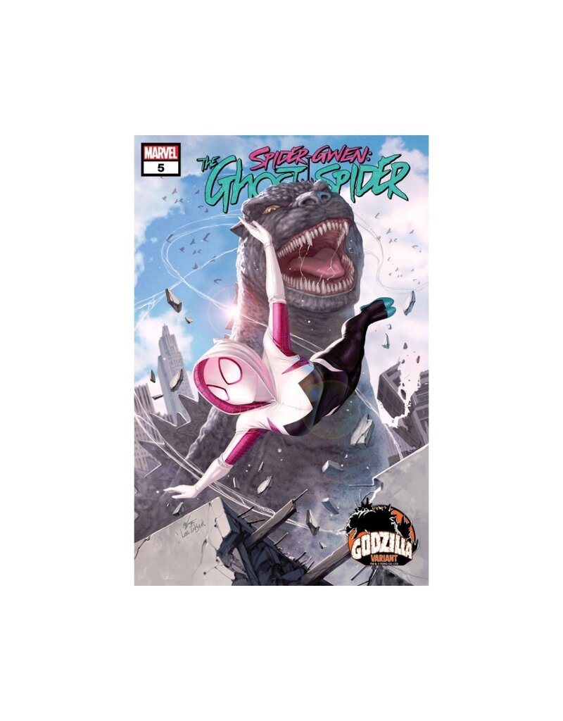 Marvel Comics Spider-Gwen: The Ghost-Spider #5 InHyuk Lee Godzilla Variant