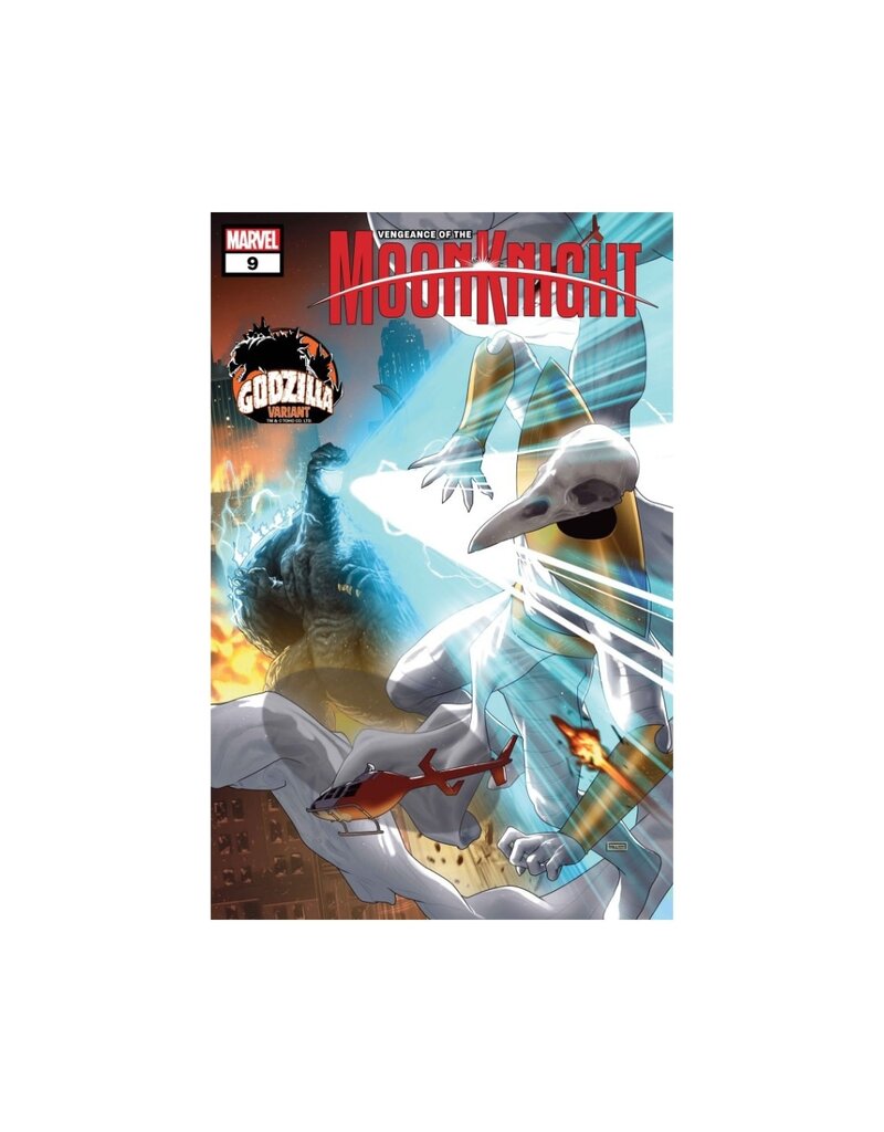 Marvel Comics Vengeance of the Moon Knight #9 Taurin Clarke Godzilla Variant