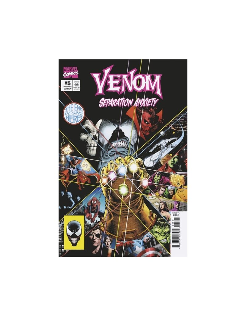 Marvel Comics Venom: Separation Anxiety #5 Paulo Siqueira Homage Variant