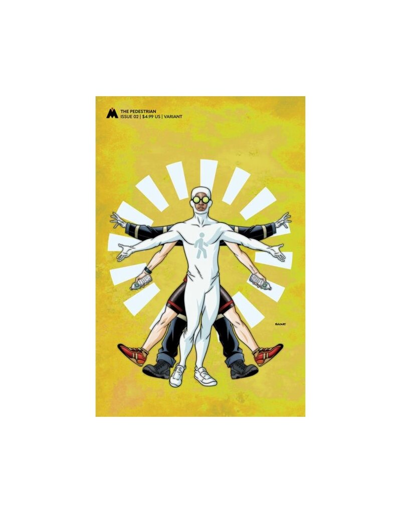 Magma Comix The Pedestrian #2 Cover B Mike McKone Card Stock Variant