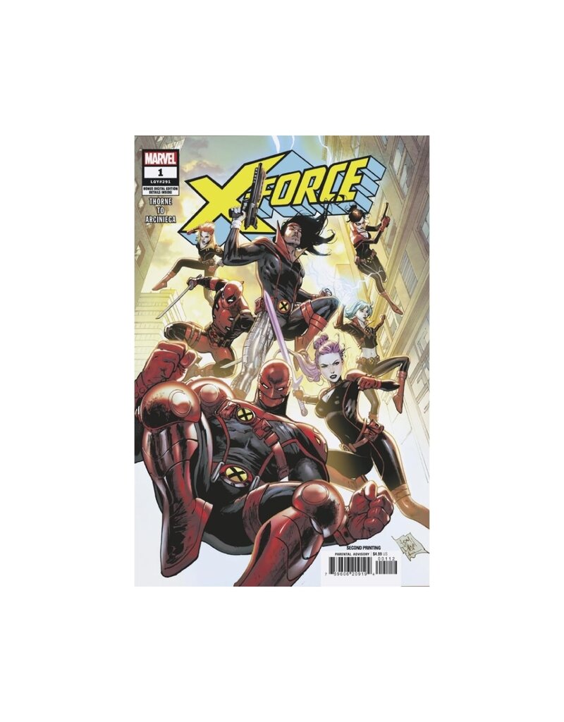 Marvel X-Force #1 - 2nd Printing Tony S. Daniel