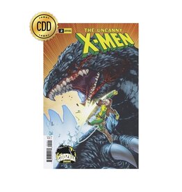 Marvel Comics Uncanny X-Men #2 David Baldeón Godzilla Variant