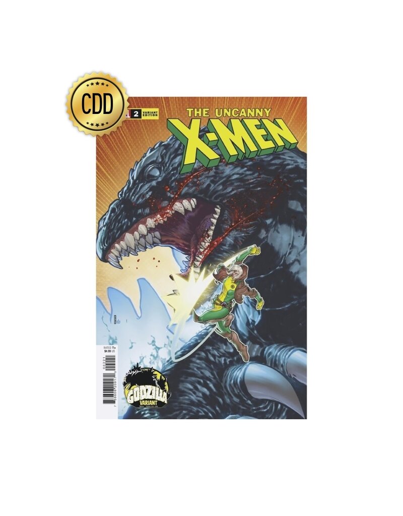 Marvel Comics Uncanny X-Men #2 David Baldeón Godzilla Variant