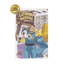 Marvel Comics Fantastic Four #25 Sean Galloway Saturday Morning Connecting Variant
