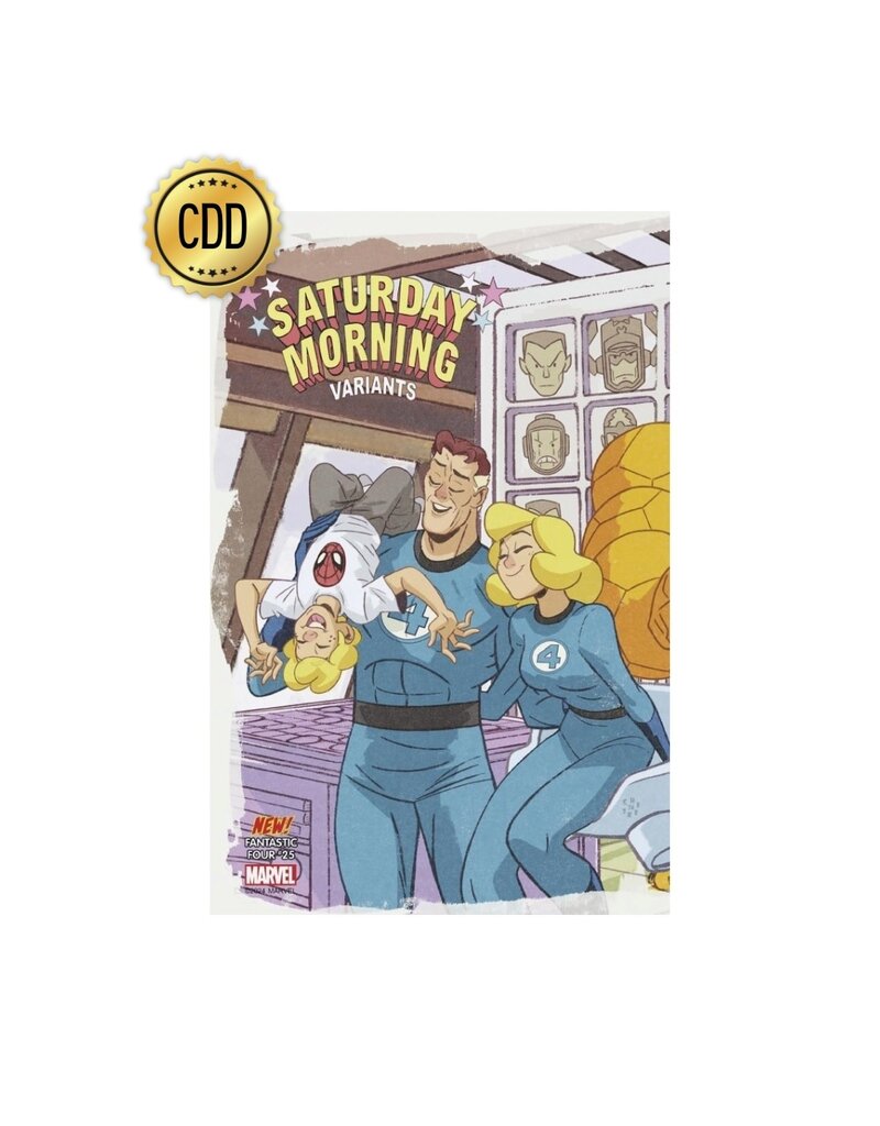 Marvel Comics Fantastic Four #25 Sean Galloway Saturday Morning Connecting Variant