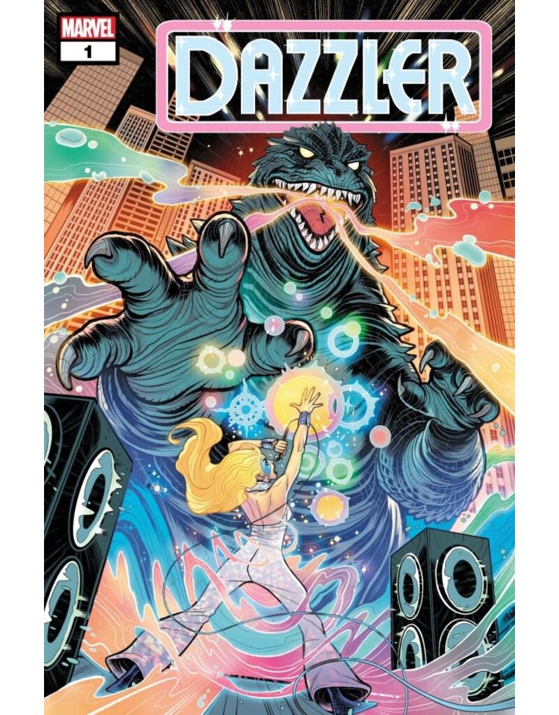 Marvel Comics Dazzler #1 Elizabeth Torque Godzilla Variant