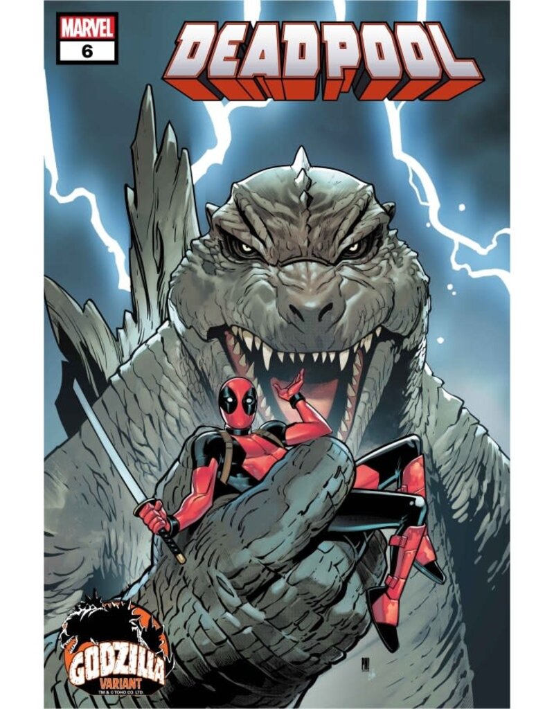Marvel Comics Deadpool #6 Paco Medina Godzilla Variant