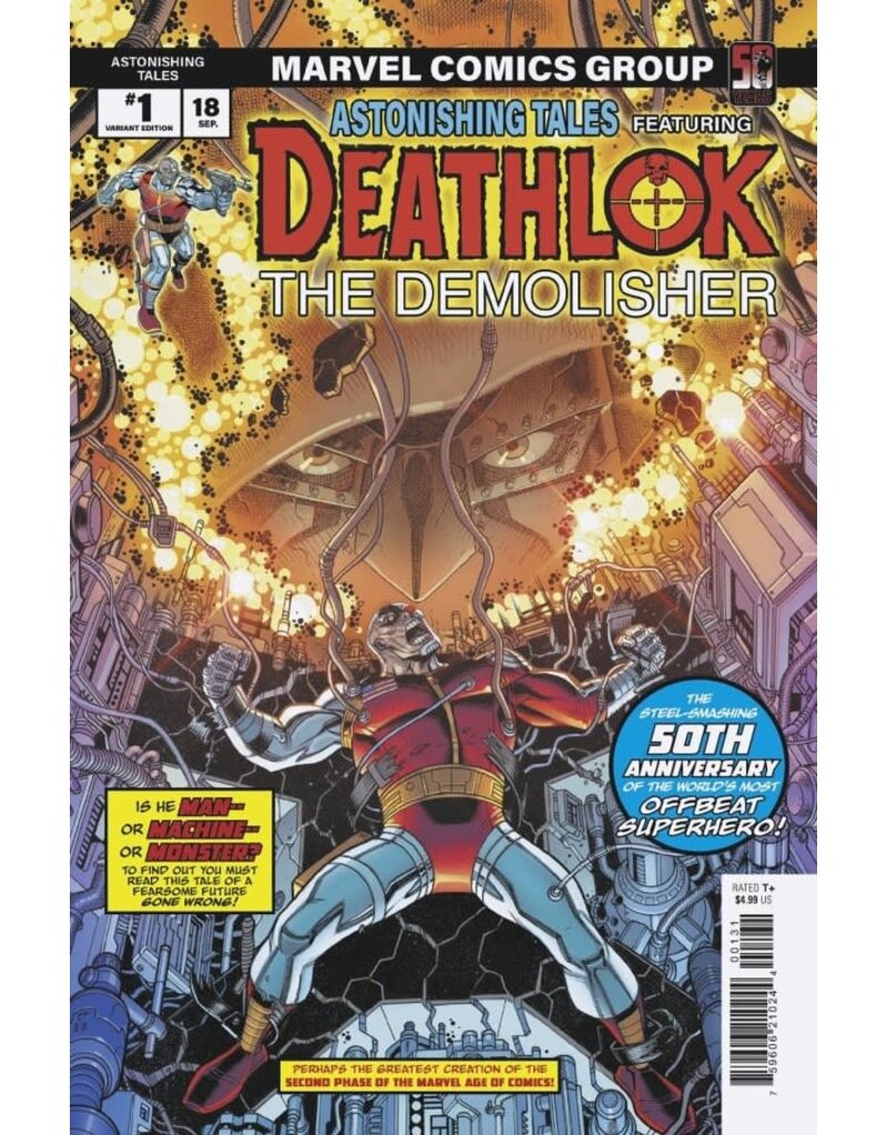 Marvel Comics Deathlok 50th Anniversary Special #1 Nick Bradshaw Variant