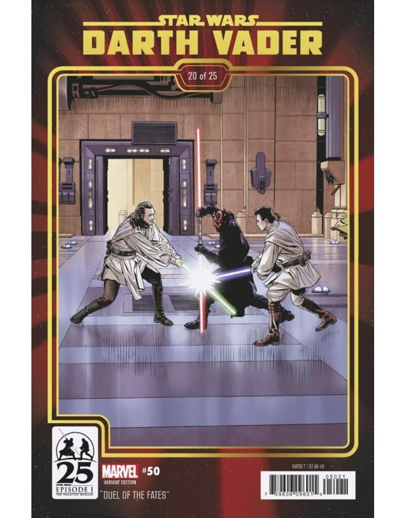 Marvel Comics Star Wars: Darth Vader #50 Chris Sprouse The Phantom Menace 25th Anniversary Variant