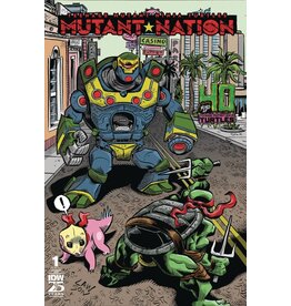 IDW Publishing Teenage Mutant Ninja Turtles: Mutant Nation #1 Cover D Jim Lawson 40th Anniversary Variant