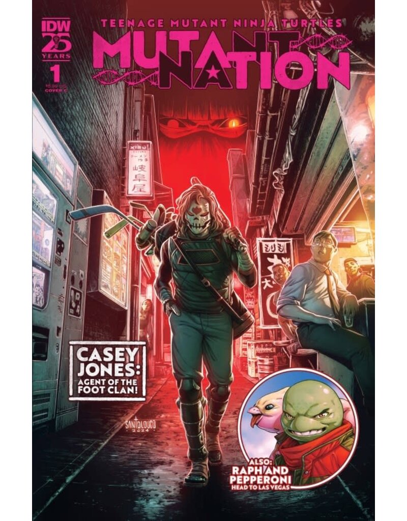 IDW Publishing Teenage Mutant Ninja Turtles: Mutant Nation #1 Cover C Mateus Santolouco Variant