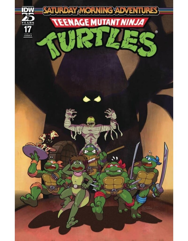 IDW Publishing Teenage Mutant Ninja Turtles: Saturday Morning Adventures #17 Cover B Mauro Fonseca Variant