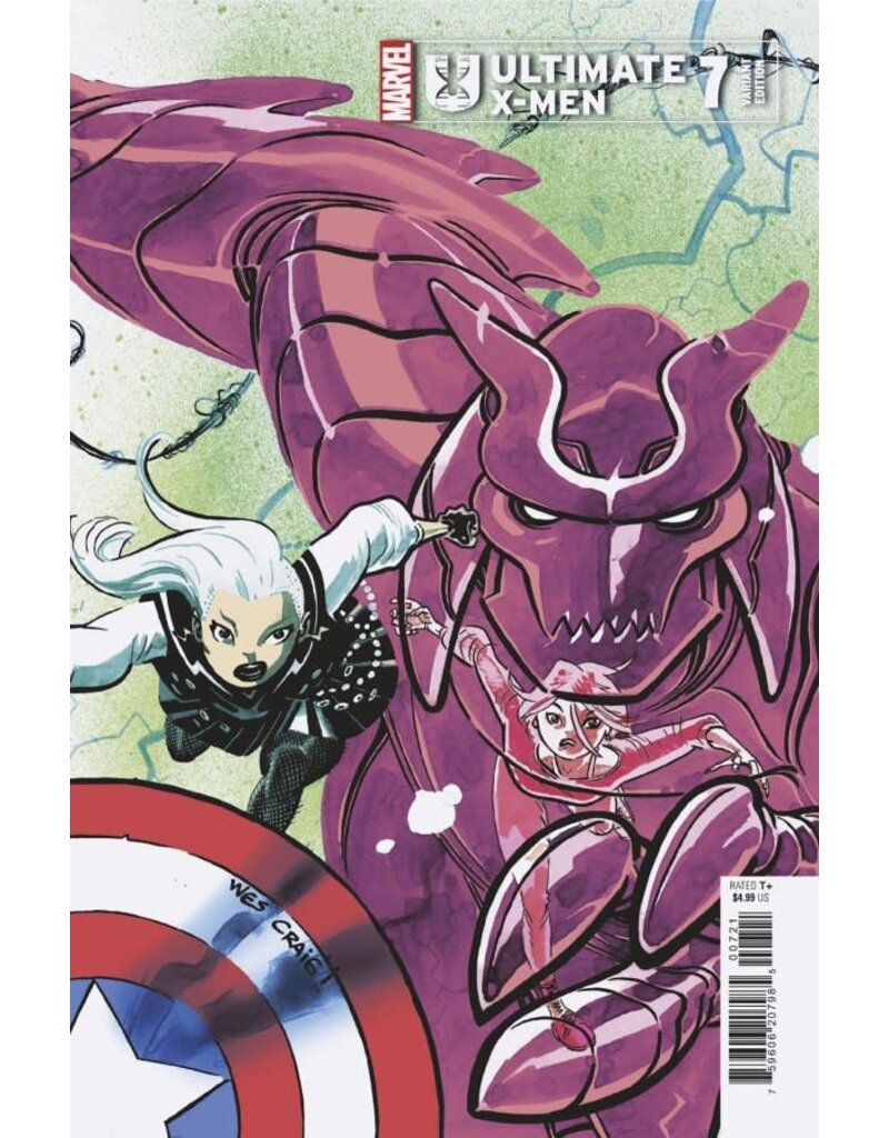 Marvel Comics Ultimate X-Men #7 Wes Craig Connecting Variant