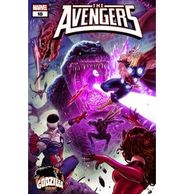 Marvel Comics The Avengers #18 Ario Anindito Godzilla Variant
