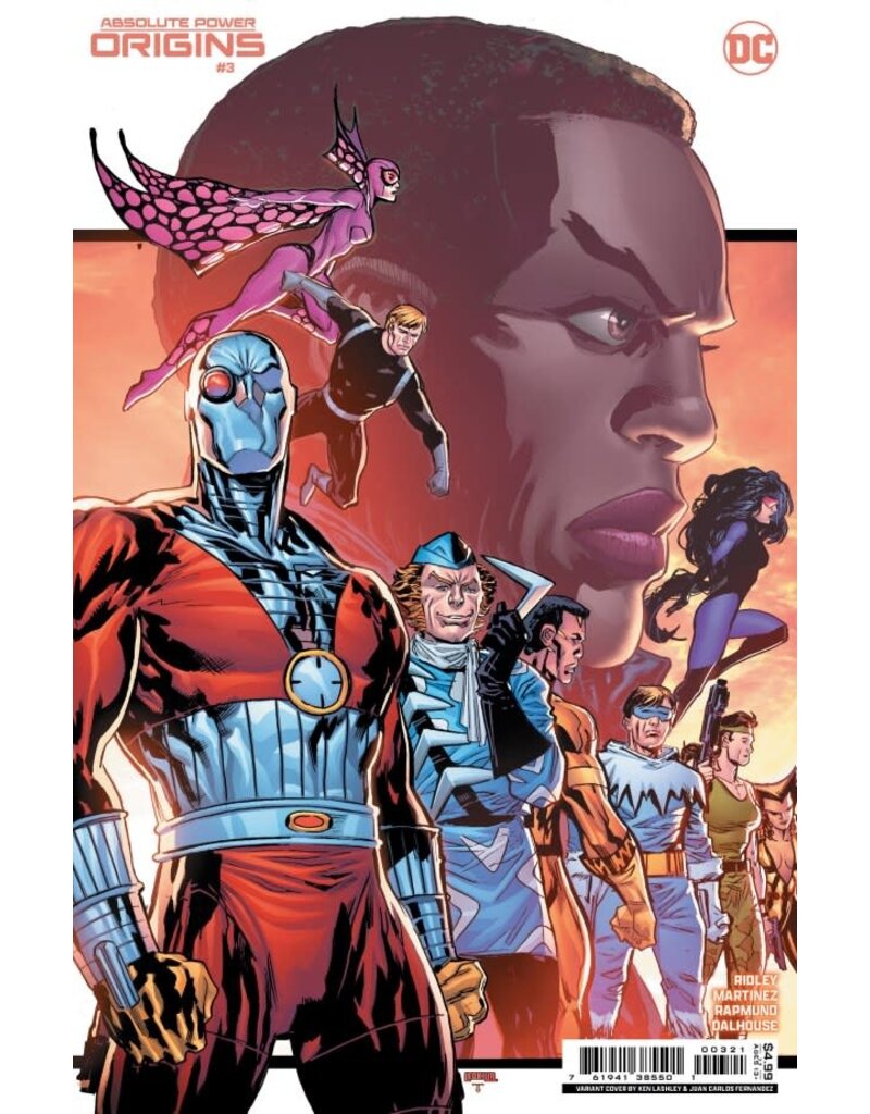 Absolute Power: Origins #3 Cover B Ken Lashley Card Stock Variant