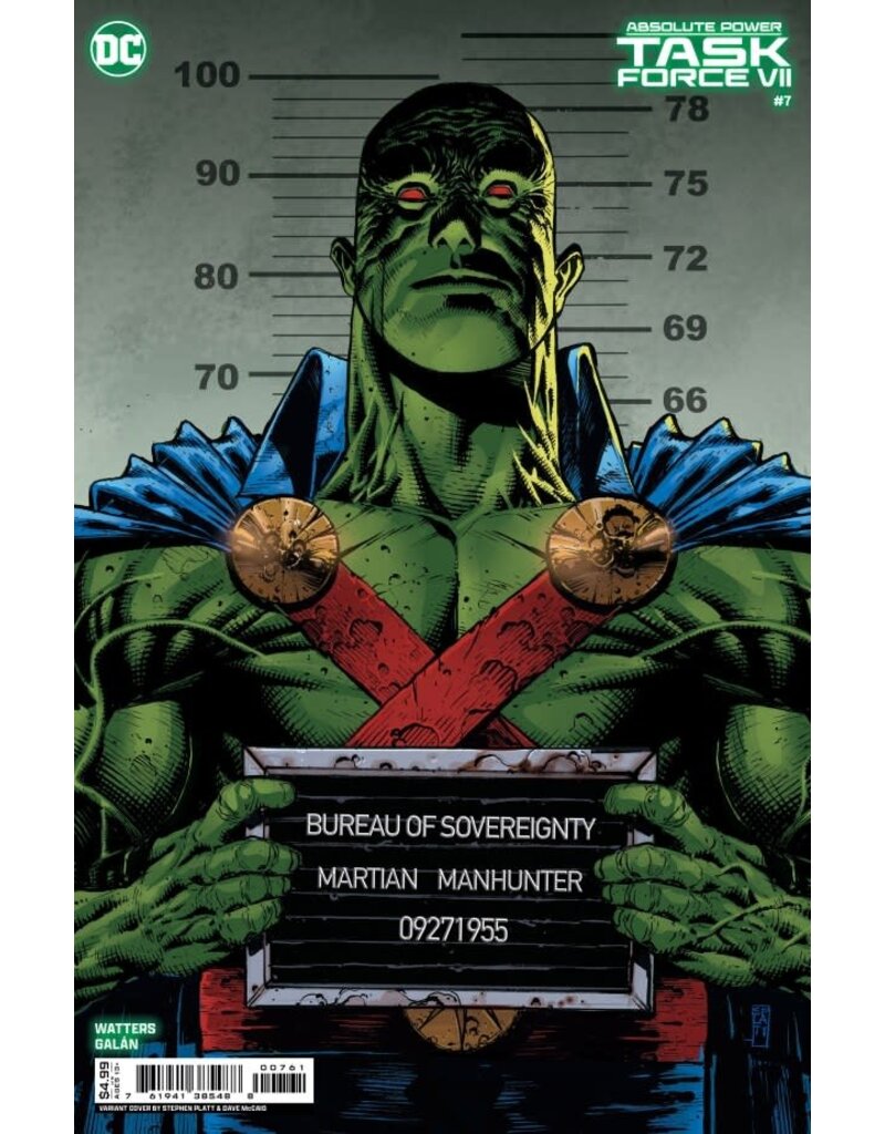 Absolute Power: Task Force VII #7 Cover D Stephen Platt Card Stock Variant