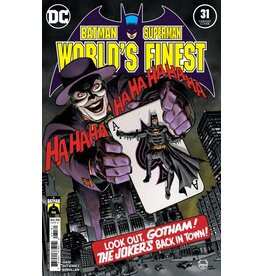 DC COMICS Batman / Superman: World's Finest #31 Cover F Dave Johnson Batman 85th Anniversary Card Stock Variant