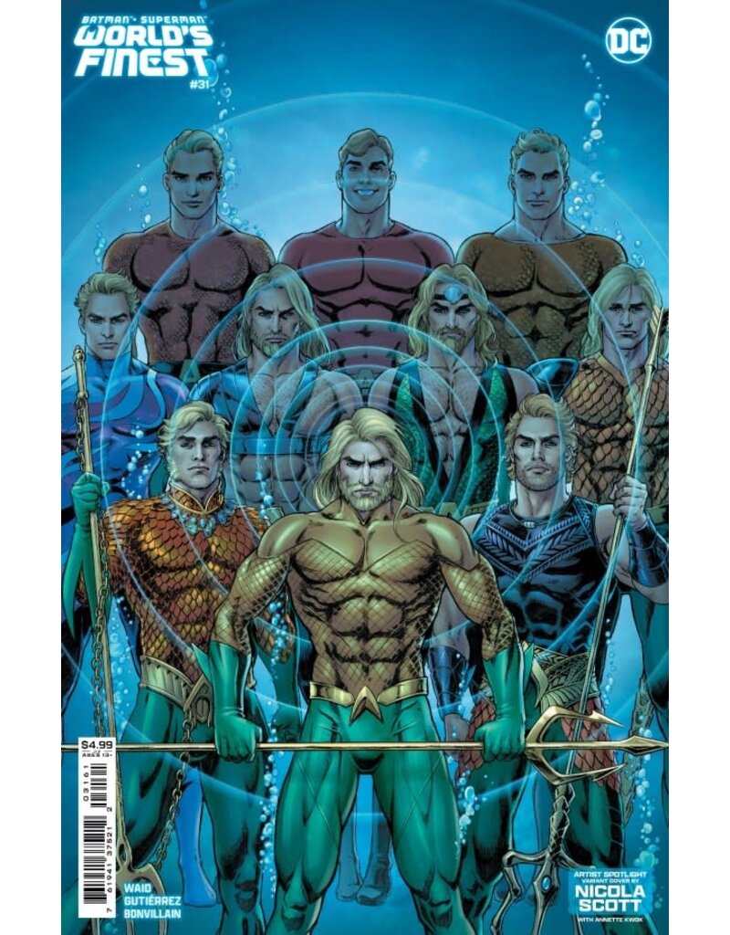 DC COMICS Batman / Superman: World's Finest #31 Cover D Nicola Scott Artist Spotlight Card Stock Variant
