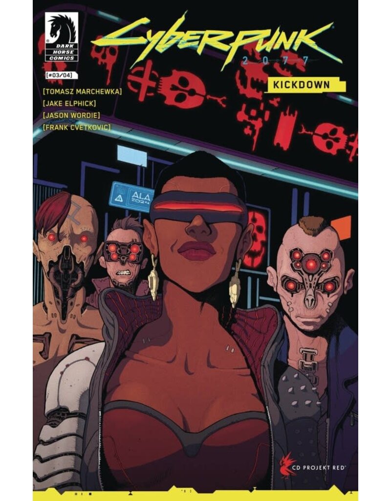 Cyberpunk 2077: Kickdown #3 Cover C André Lima Araújo Variant