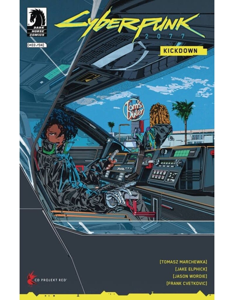 Cyberpunk 2077: Kickdown #3 Cover B RUDCEF Variant