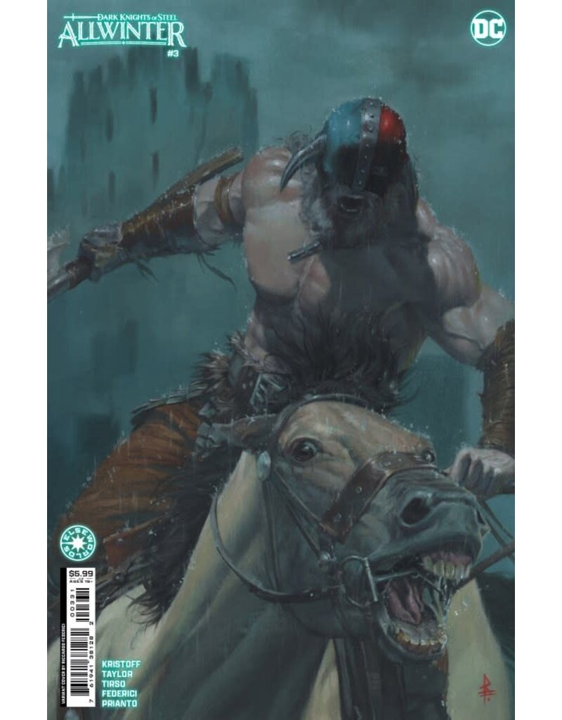 DC COMICS Dark Knights of Steel: Allwinter #3 Cover C Riccardo Federici Card Stock Variant