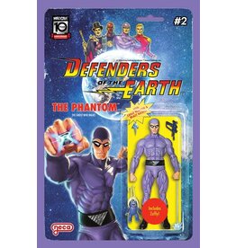 Defenders of the Earth #2 Cover B Djordje Djokovic Action Figure Variant