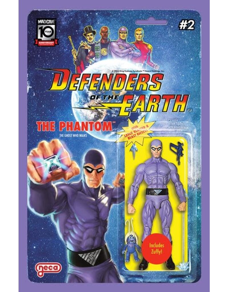 Defenders of the Earth #2 Cover B Djordje Djokovic Action Figure Variant