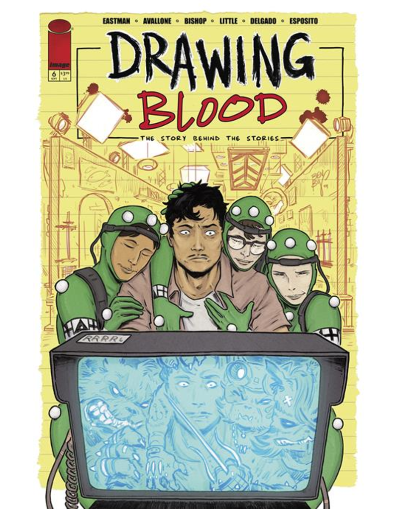 Drawing Blood #6 Cover B Ben Bishop Variant