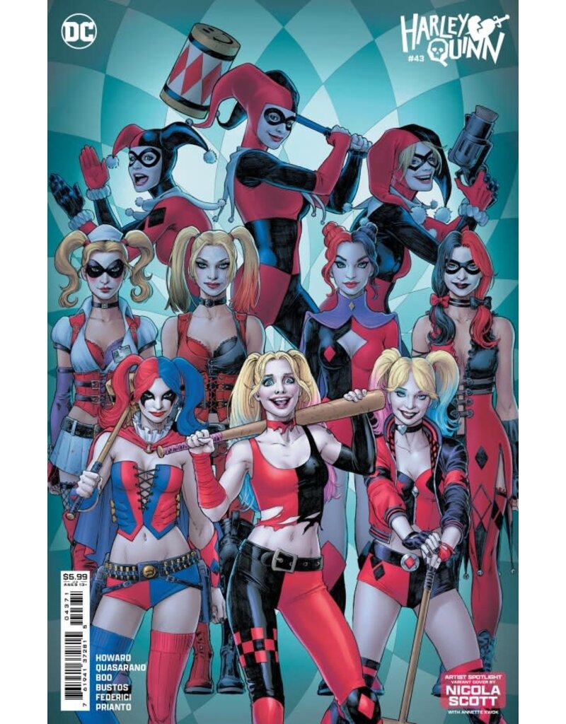 Harley Quinn #43 Cover D Nicola Scott Artist Spotlight Card Stock Variant