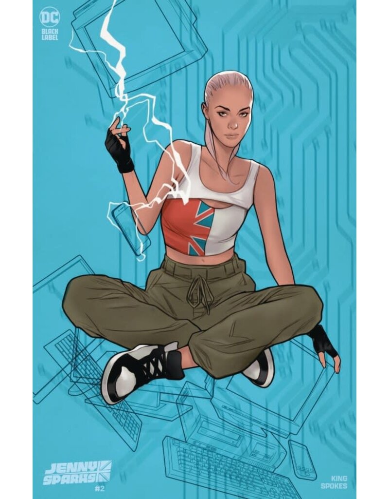 DC COMICS Jenny Sparks #2 Cover B Ben Oliver Card Stock Variant